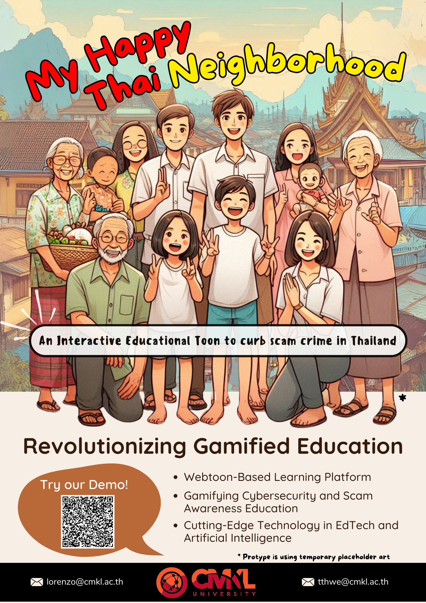 Thai Neighborhood Game Screenshot